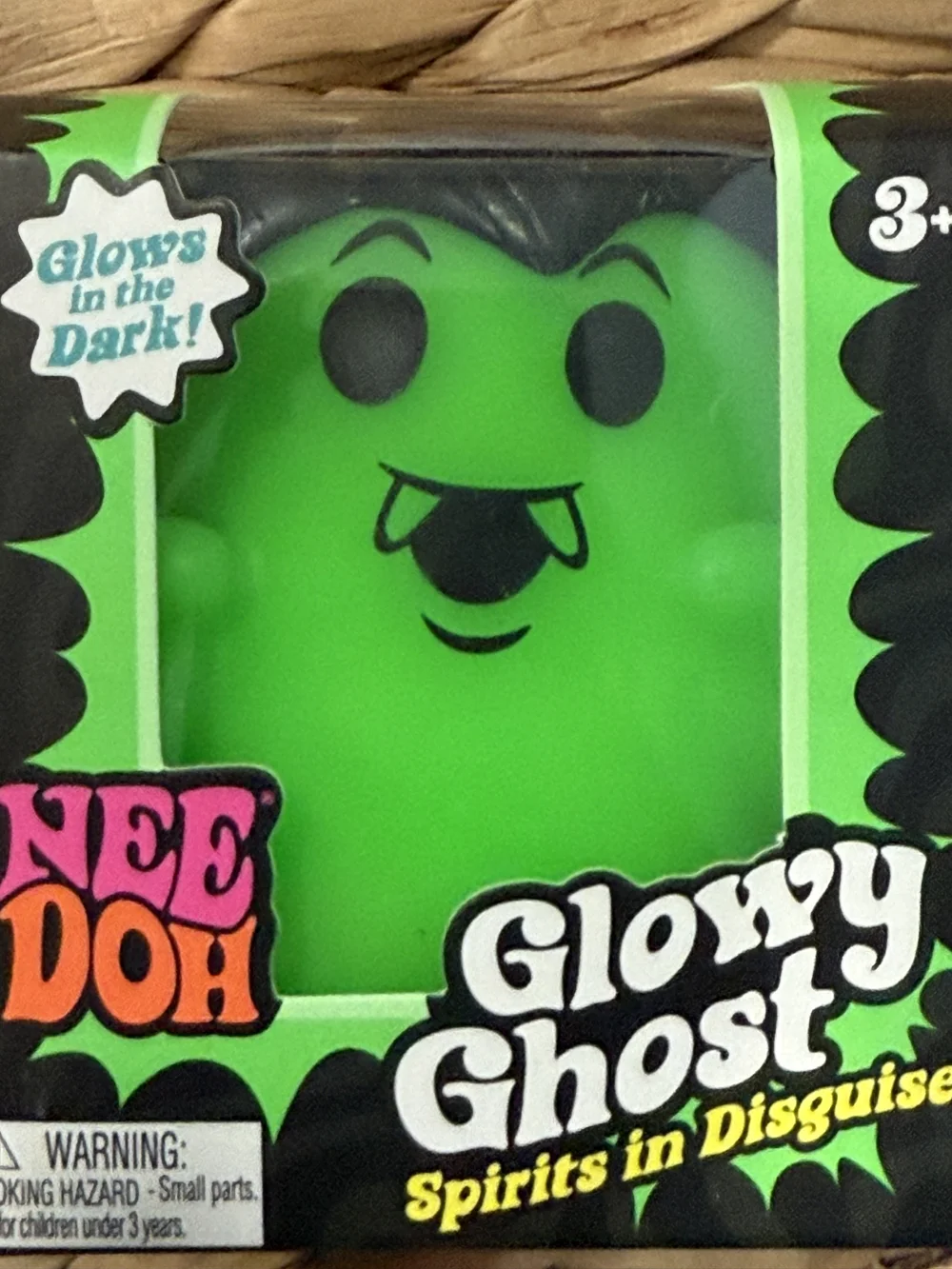 Needoh Glowy Ghosts Set(All 4) & pack Of Teenie Jack Glow Lanterns-Authentic